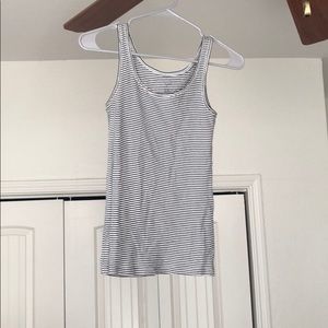 LOFT Striped Basic Tee